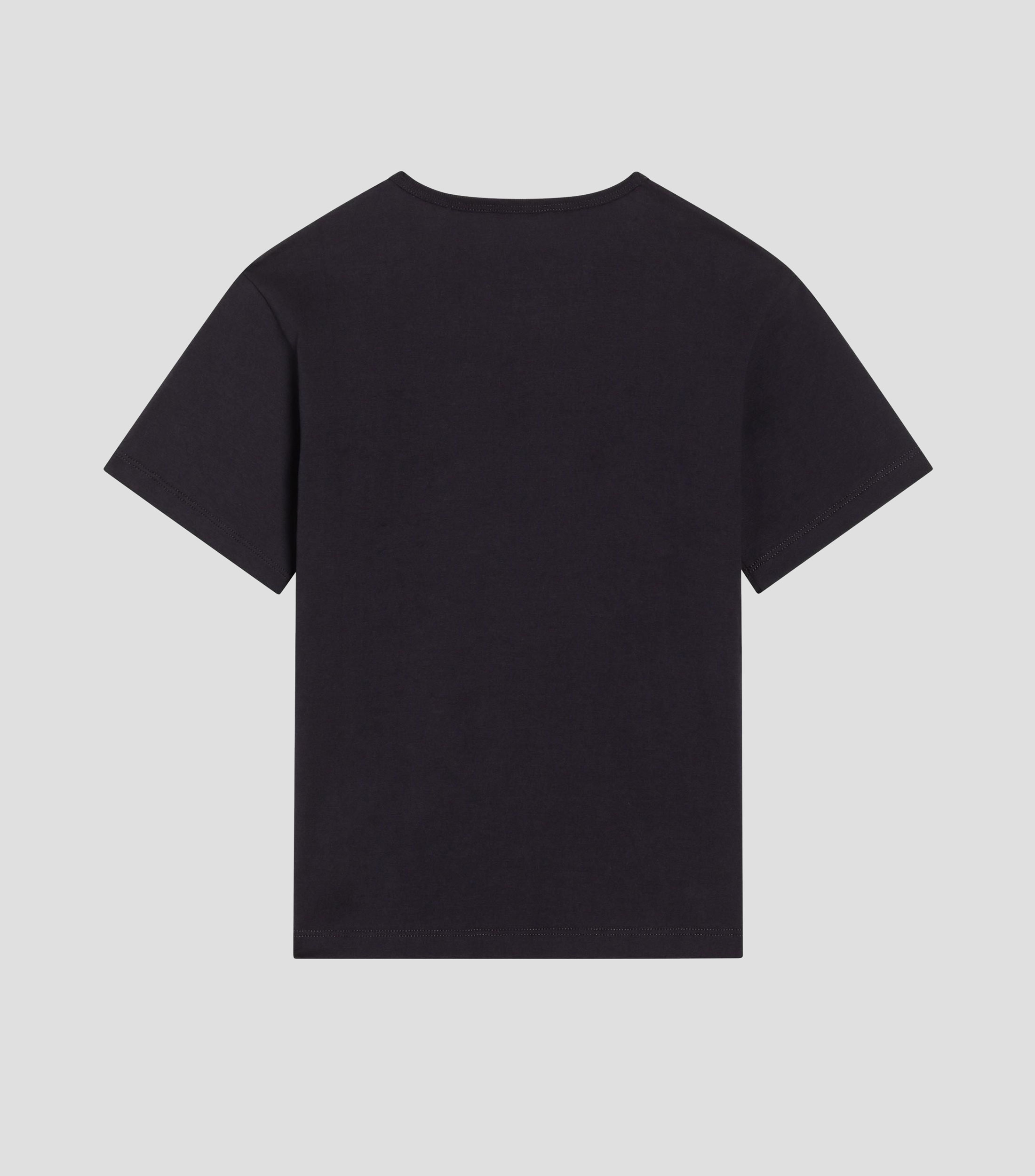 Playera cuello redondo manga corta Essential lisa Niña